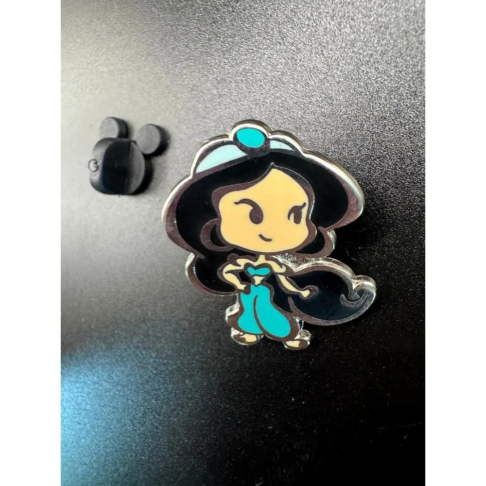 Cute Stylized Princesses Booster Princess Jasmine Aladdin Disney Trading Pin